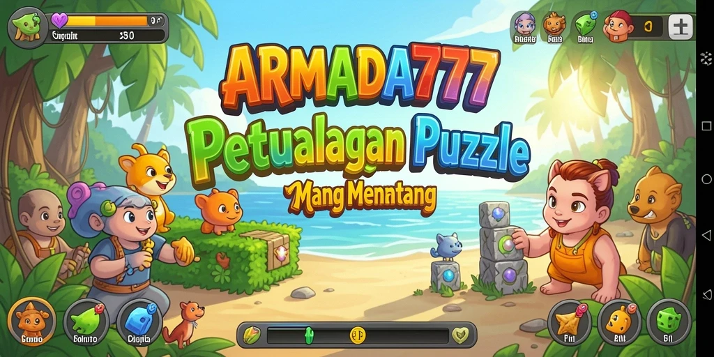 Screenshot ARMADA777 menampilkan gameplay Puzzle yang menarik dan mengasyikkan.