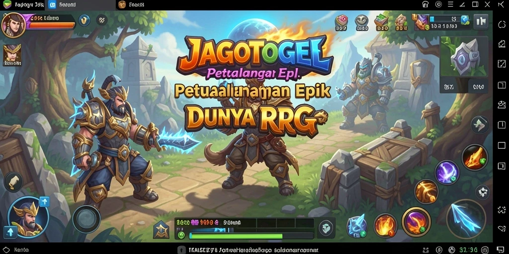 Tampilan gameplay RPG JAGOTOGEL yang menarik dan penuh aksi.