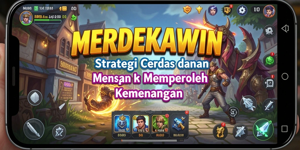 Gameplay menarik dari MERDEKAWIN yang menampilkan strategi tempur.