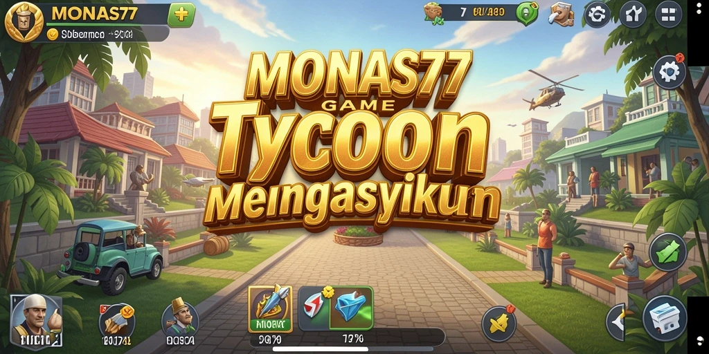 Tampilan gameplay MONAS77 yang menarik dan penuh strategi.
