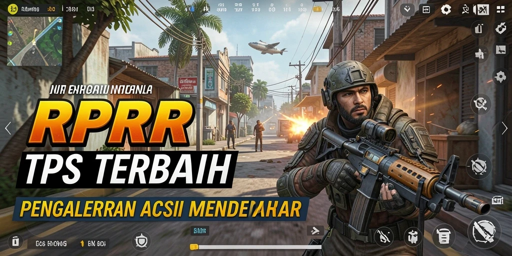 Tangkapan layar gameplay TPS RPRR dengan aksi yang mendebarkan.