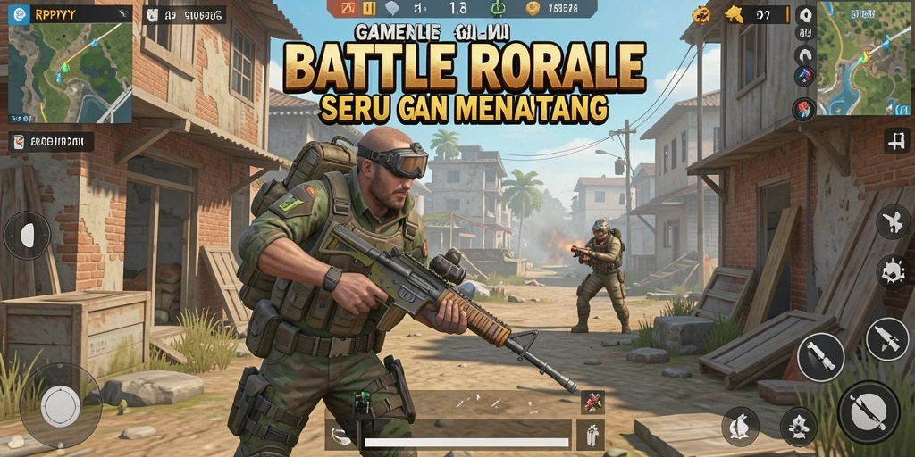 Gameplay seru RPYYY dengan aksi Battle Royale yang mendebarkan.